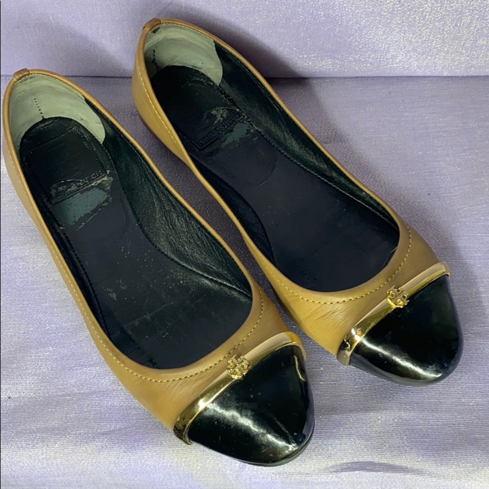 Tory Burch Reva Flats - Two-tone